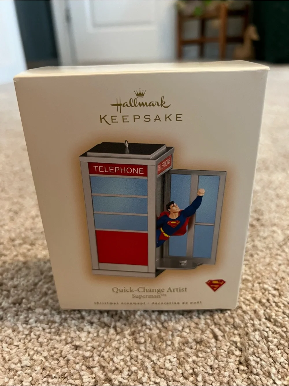 Hallmark Superman Quick-Change Artist and Comic Book Heroes Ornaments